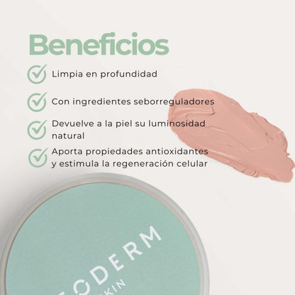 Geoderm - Mascarilla Limpiadora (Orgánica, Bio y Vegana)