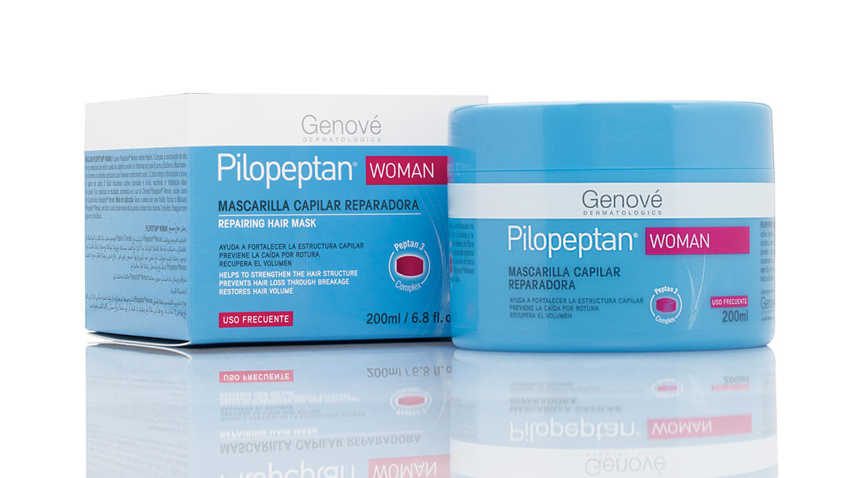 Genové Dermatologics - Mascarilla Capilar Regeneradora - Pilopeptan Woman