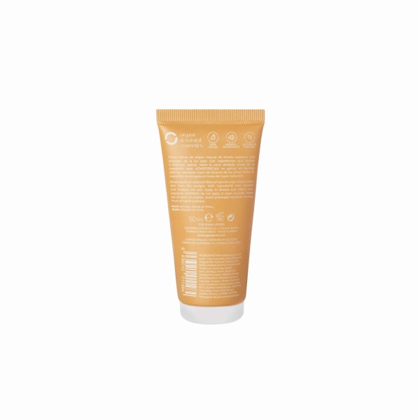 Geoderm - Protector Solar Natural SPF30 con COLOR (Orgánico, Bio y Vegano)