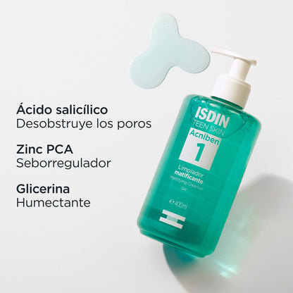 Isdin - Acniben Limpiador Matificante