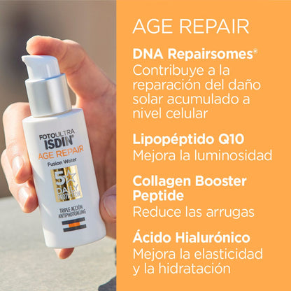 ISDIN - Foto Ultra ISDIN Age Repair Fusion Water SPF 50
