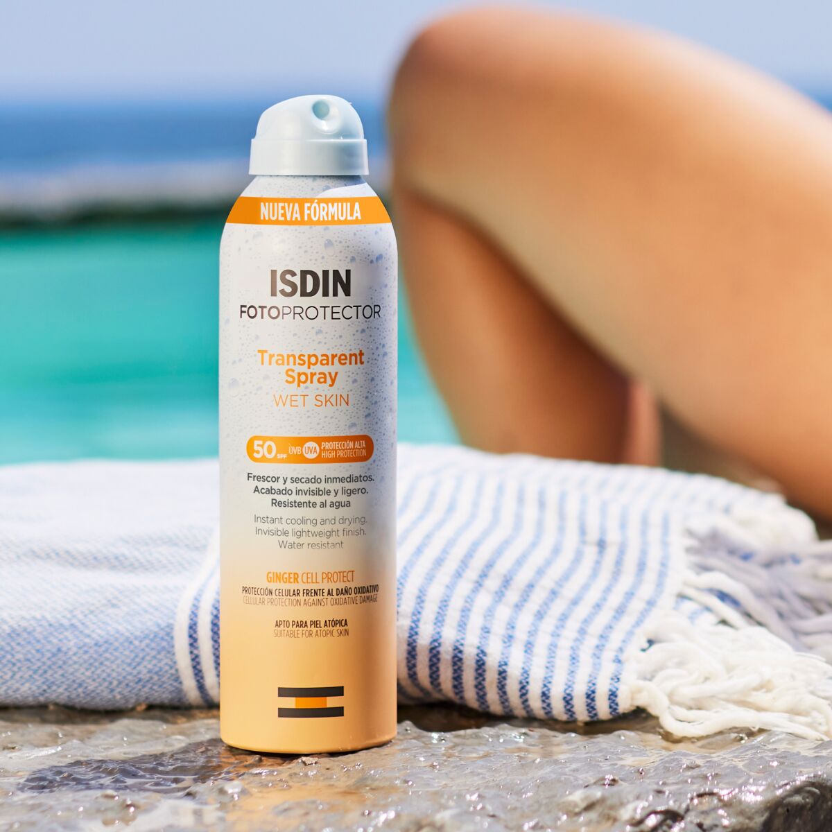 ISDIN - FOTOPROTECCIÓN Transparent Spray Wet Skin SPF 50