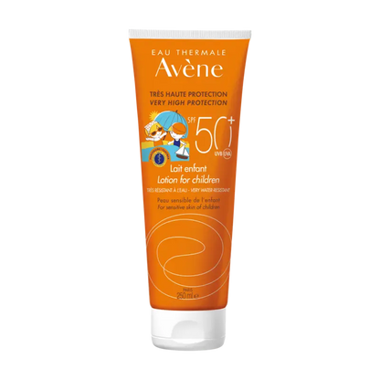 AVÈNE - Protección solar - Pieles sensibles  - Leche para niños SPF 50+