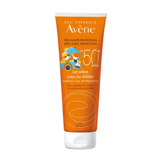 AVÈNE - Protección solar - Pieles sensibles  - Leche para niños SPF 50+