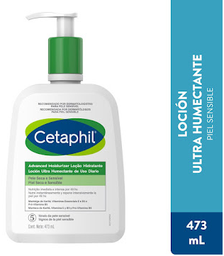 Cetaphil - Loción Ultra Humectante 473 ml - Aropharma